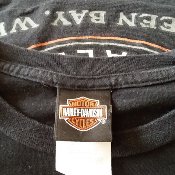 Harley Davidson Skull Tshirt Vandervest - Picture 6 of 8